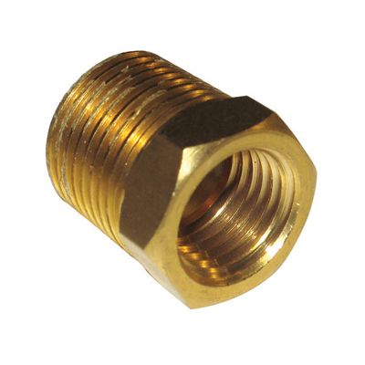 Carlson Systems Ca82840 0.37 In. To 0.25 In. Reducer From Industrial Interchange Coupler - Brass