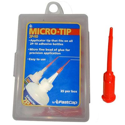 Fcmicrotip Microtips For Bottle, 25 Per Box