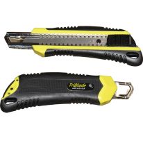 Utility Knife With Snap-off Blades, Black & Yellow