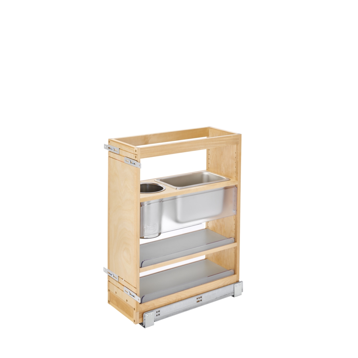 Rev A Shelf Rs445.vcg25sc.8 8 X 25.25 In. Cabinet Pullout Grooming Storage For Bathroom