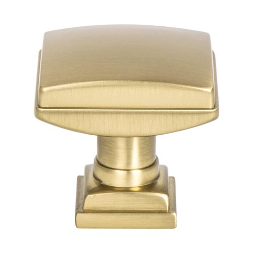 1.25 In. Tailored Traditional Knob, Modern Brushed Gold
