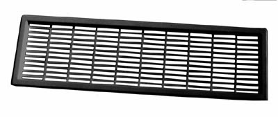Bx4503 Bk Cabinet Ventilation, Grill For 8.63 X 2.38 In. Hole - Black