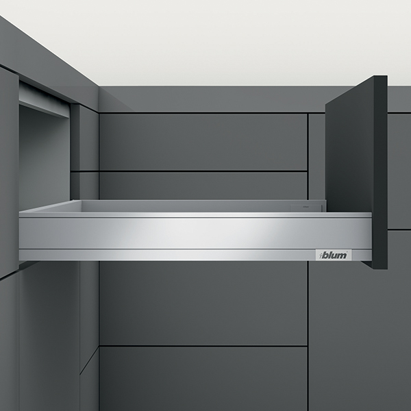 18 In. Legrabox F-height Drawer Profile, Gray
