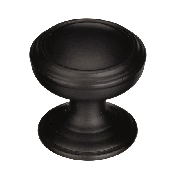 1.25 In. Revitalize Cabinet Knob - Black Bronze