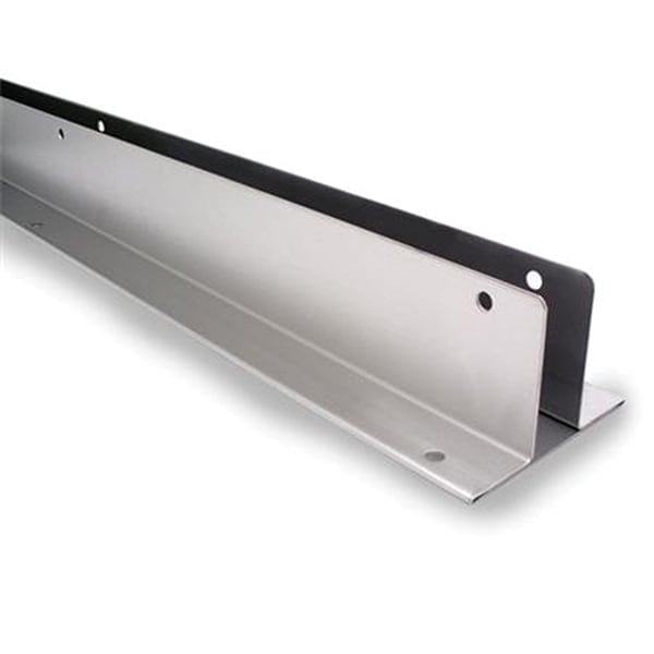 Jn2609 1 & 41 In. Two Ear Extrusion Panel, Stainless Steel