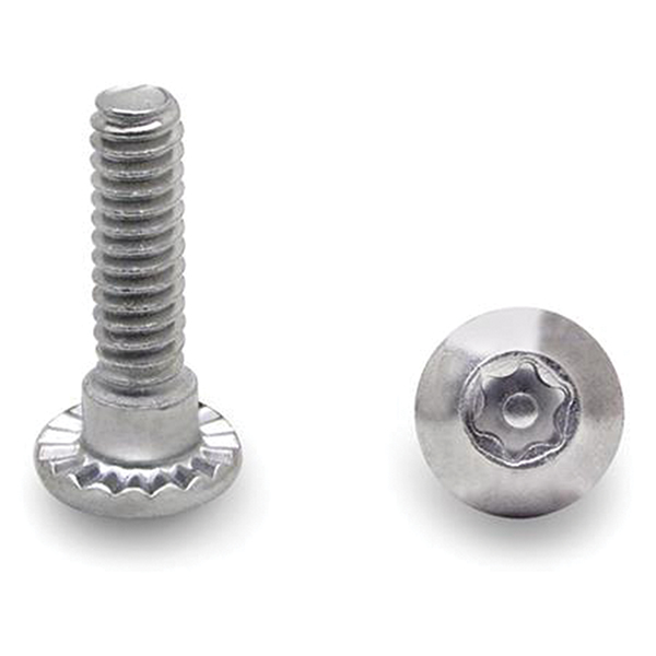 Jn88243 0.75 In. Six Lobe Shoulder Screw With Anti-tamper Pin, Stainless Steel
