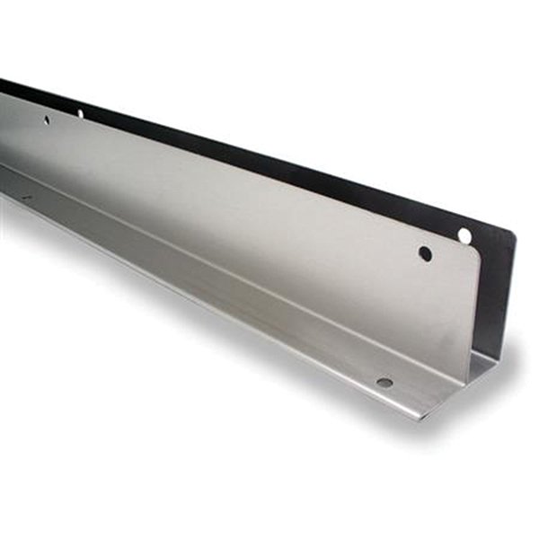 Jn2339 1 & 57 In. One Ear Extrusion Panel, Stainless Steel