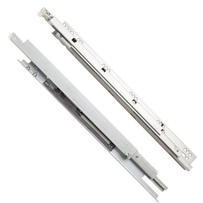 18 In. Undermount Slides With Soft Close - 75 Lbs
