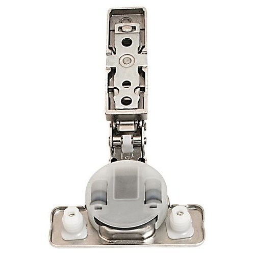 105 Deg, 0.5 In. Overlay Switch Logica Mounting Hinge - Nickel Plated