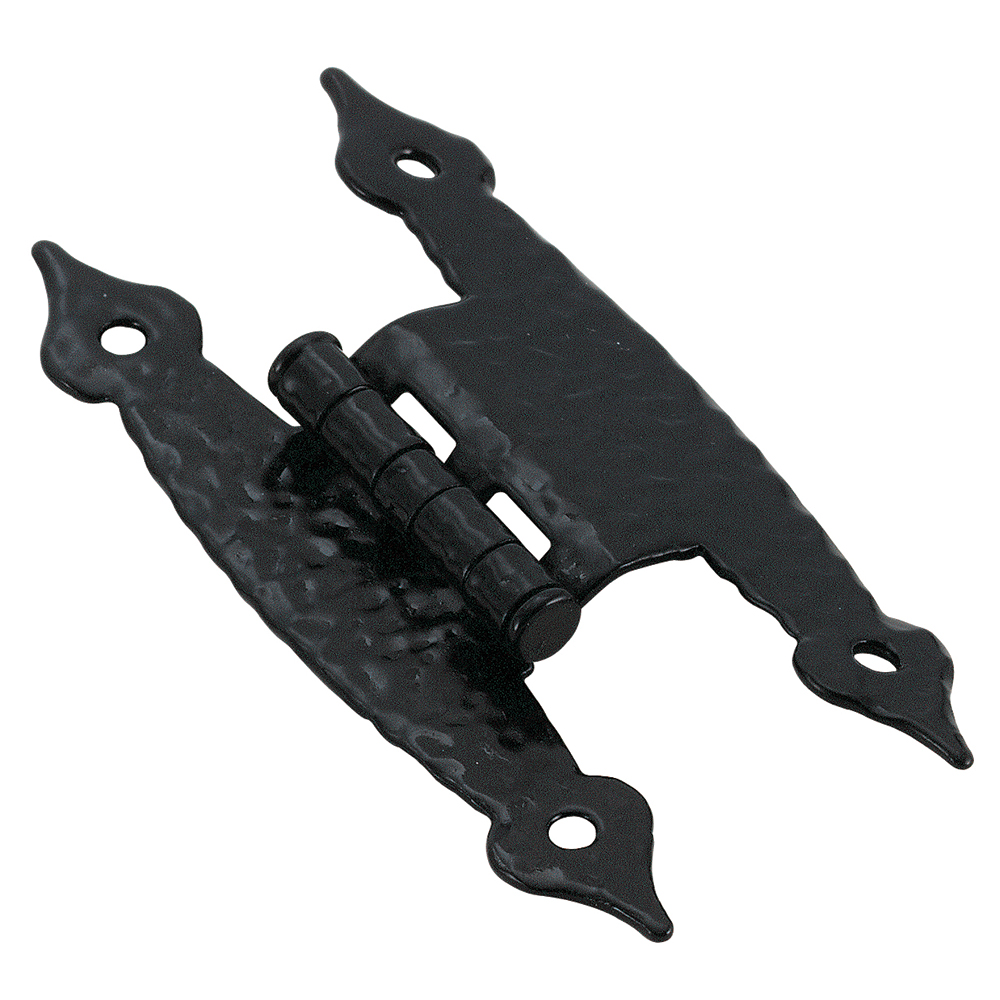 0.37 In. Offset H Style Hinges - Colonial Black