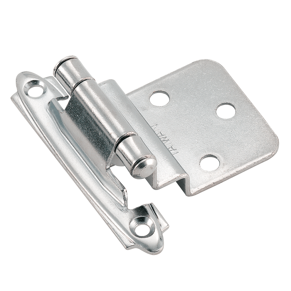 0.37 In. Inset Hinges - Polished Chrome