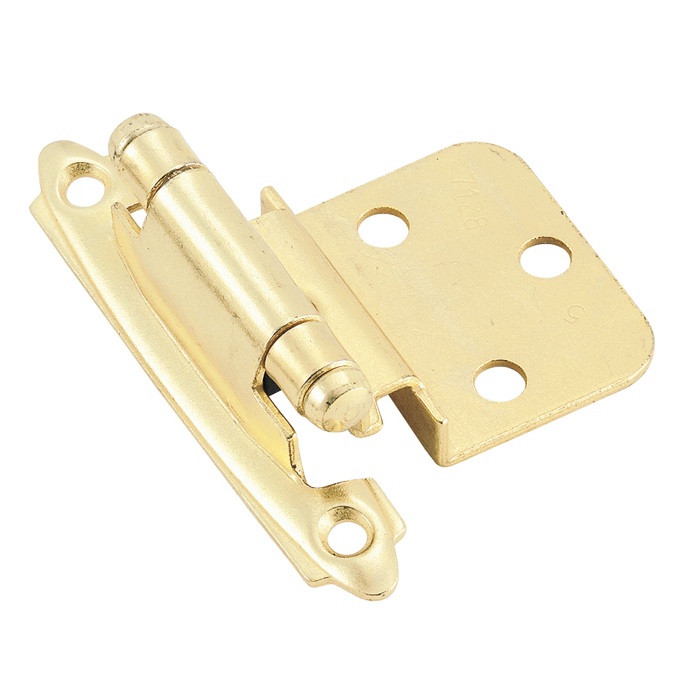 Amerock A03428 3 0.37 In. Inset Hinges - Polished Brass
