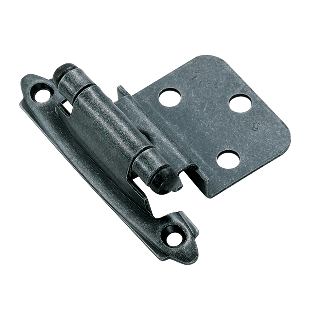 0.37 In. Inset Hinges - Wrought Iron