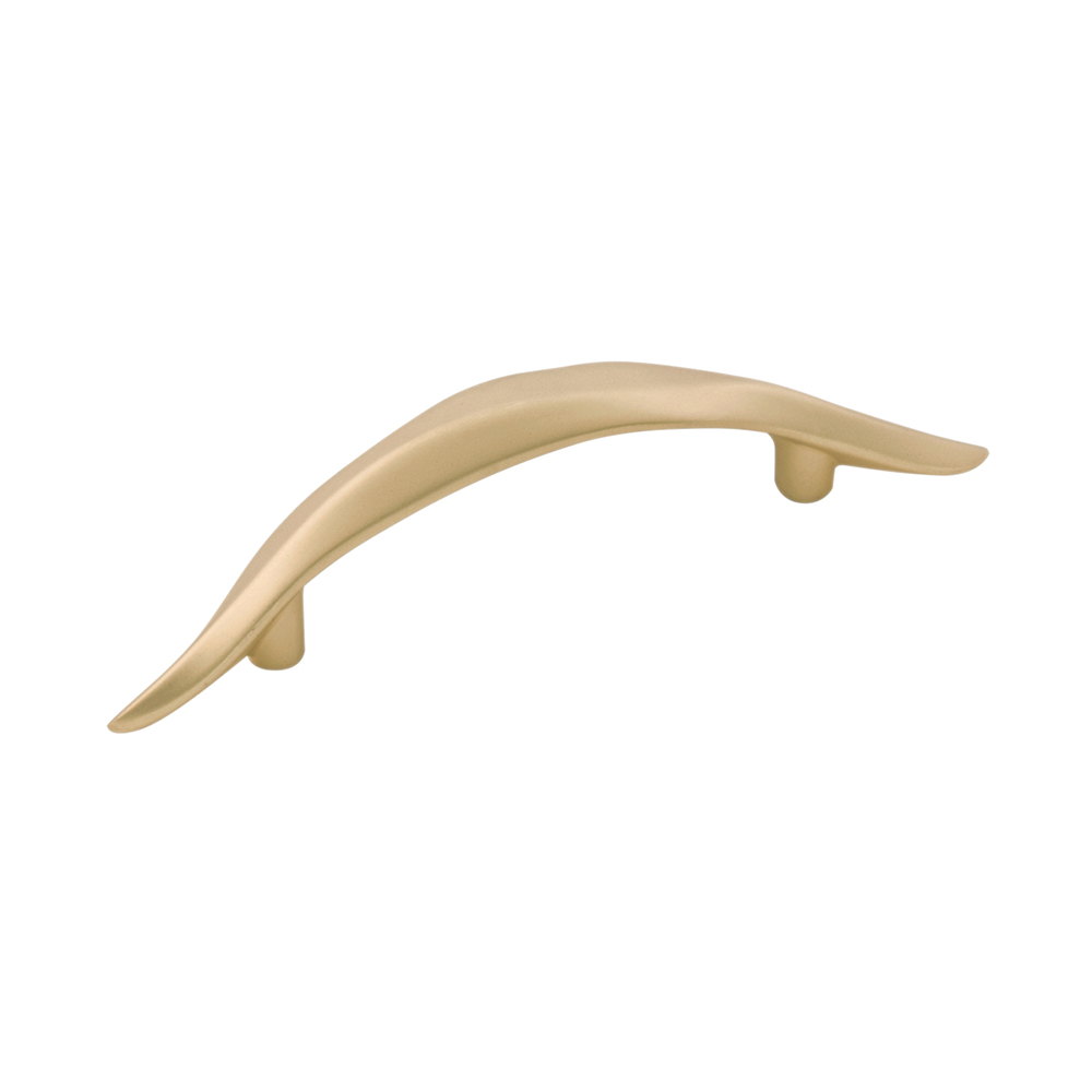 Belwith Bwh076647 Fub 3 In. C-c Willow Cabinet Pull - Flat Ultra Brass