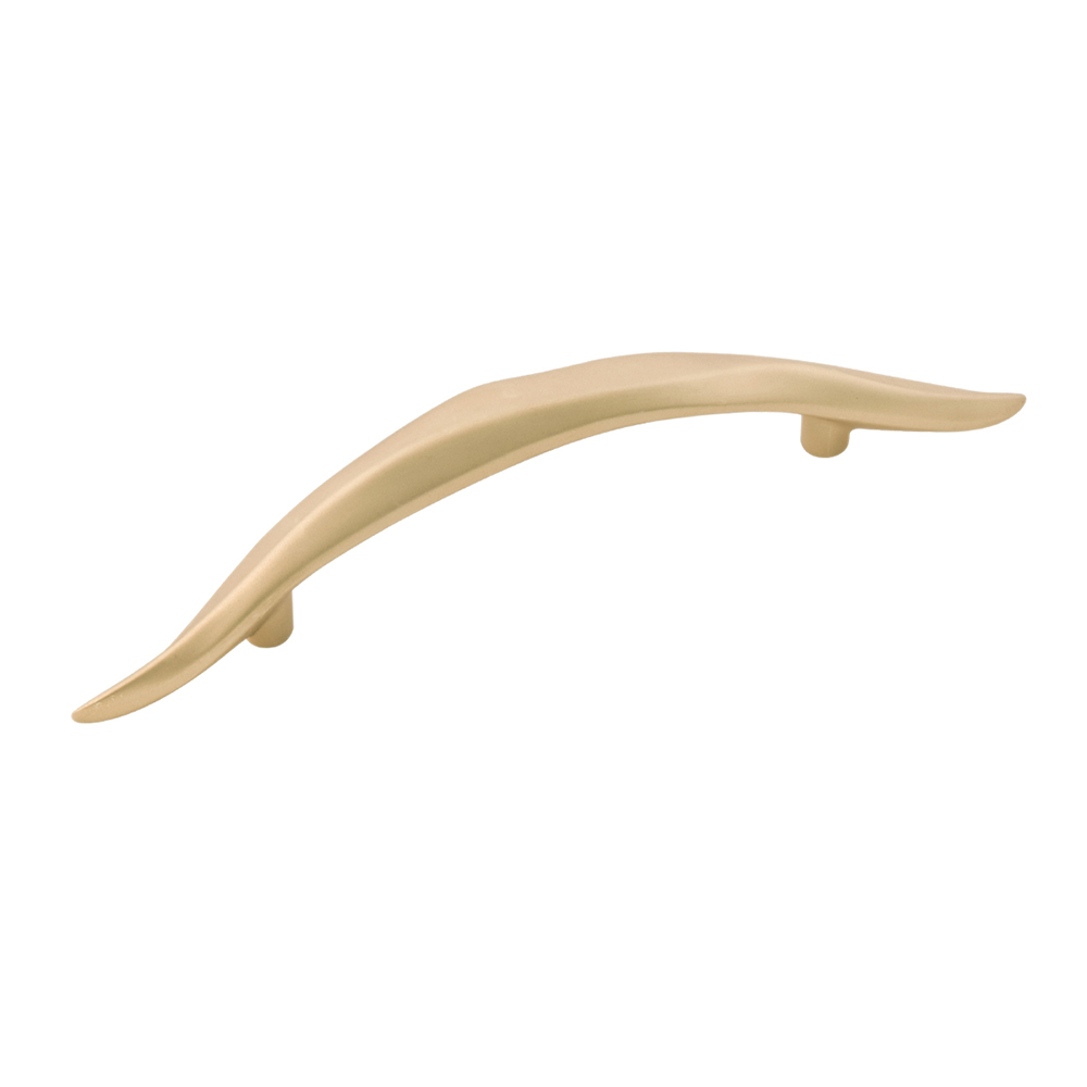 Belwith Bwh076648 Fub 96 Mm C-c Willow Cabinet Pull - Flat Ultra Brass