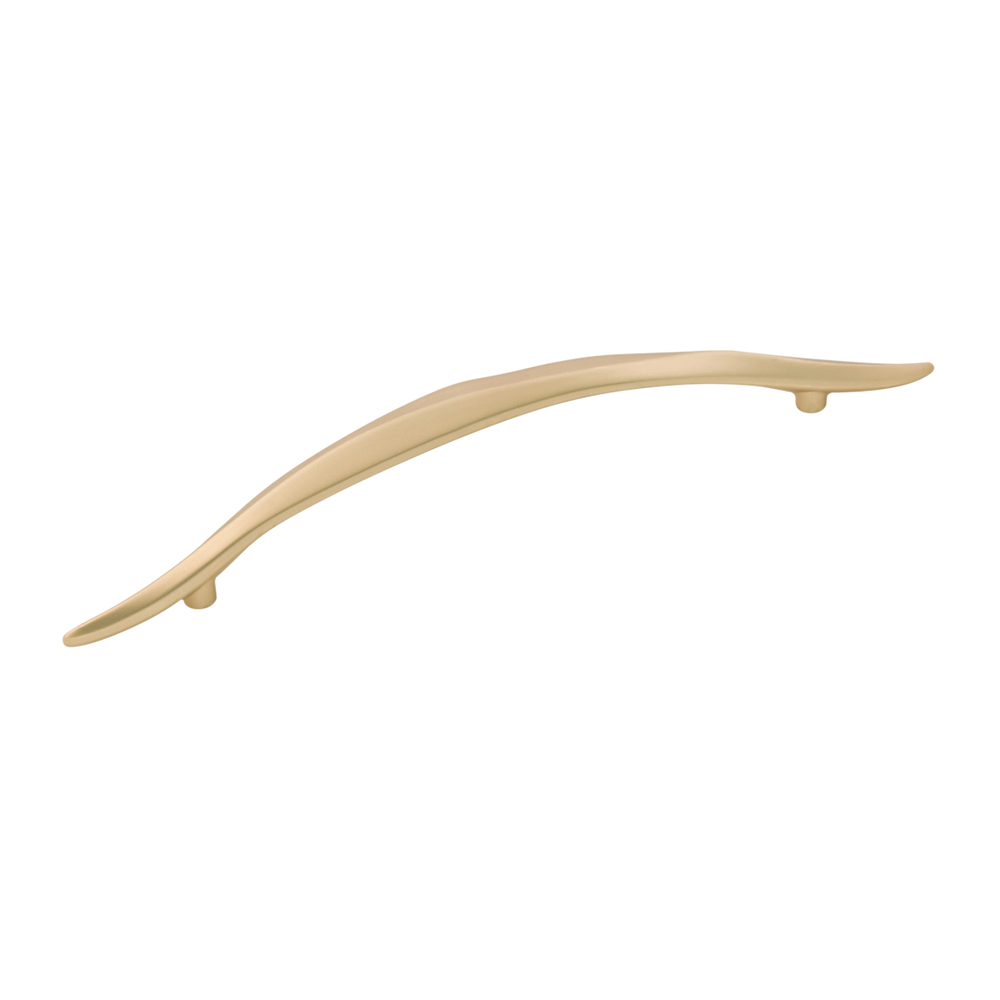 Belwith Bwh076650 Fub 160 Mm C-c Willow Cabinet Pull - Flat Ultra Brass