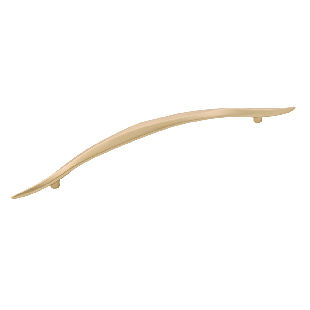 Belwith Bwh076651 Fub 192 Mm C-c Willow Cabinet Pull - Flat Ultra Brass