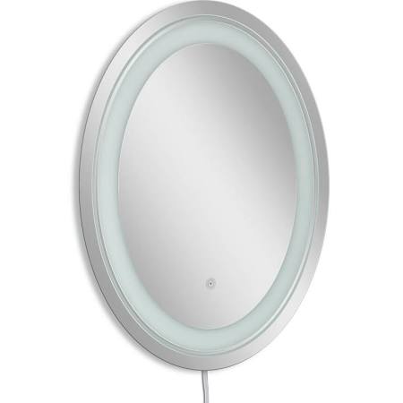 2025 29 X 23 In. Frosted Oval Led Mirror