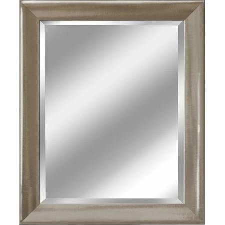 2076 27.5 X 33.5 In. Trasitional Brushed Nickel Mirror