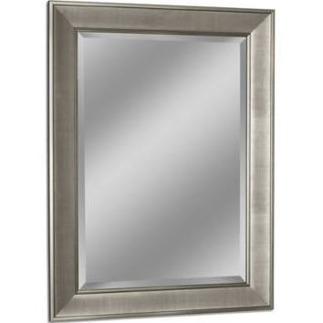 8014 31 X 43 In. Pave Wall Mirror - Brush Nickel