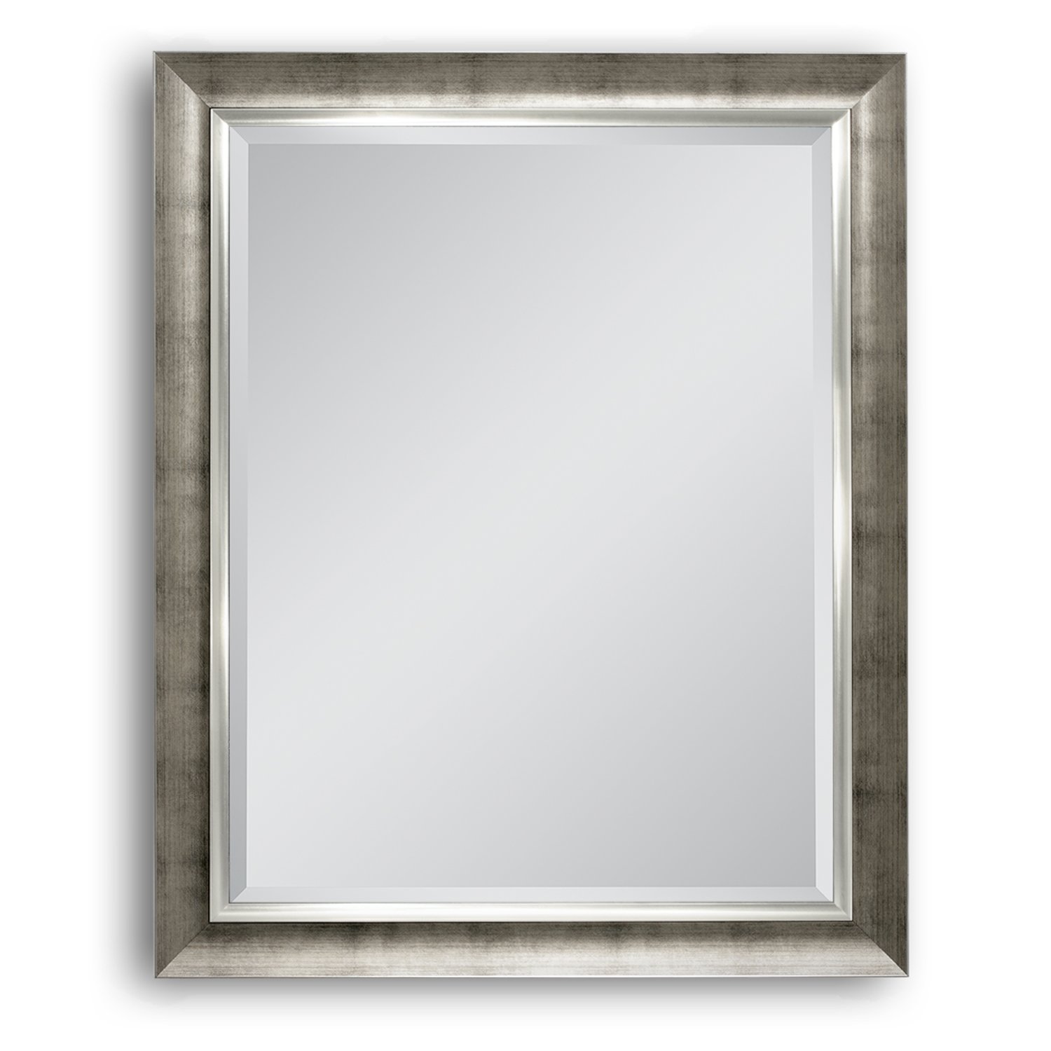 8036 27.5 X 33.5 In. Brushed Champagne Mirror