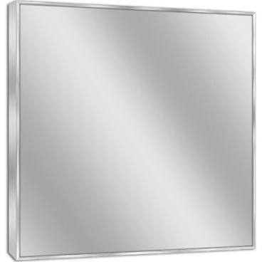 8771 30 X 36 In. Spectrum Rectangular Framed Wall Mirror - Brush Nickle