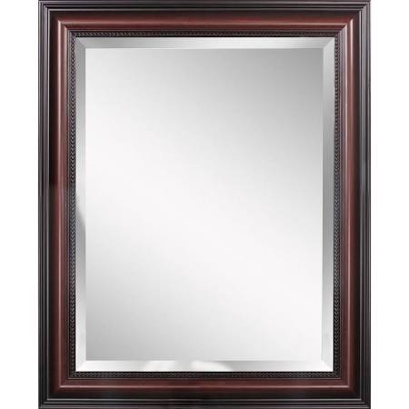 8951 30 X 42 In. Traditional Cherry Framed Wall Mirror