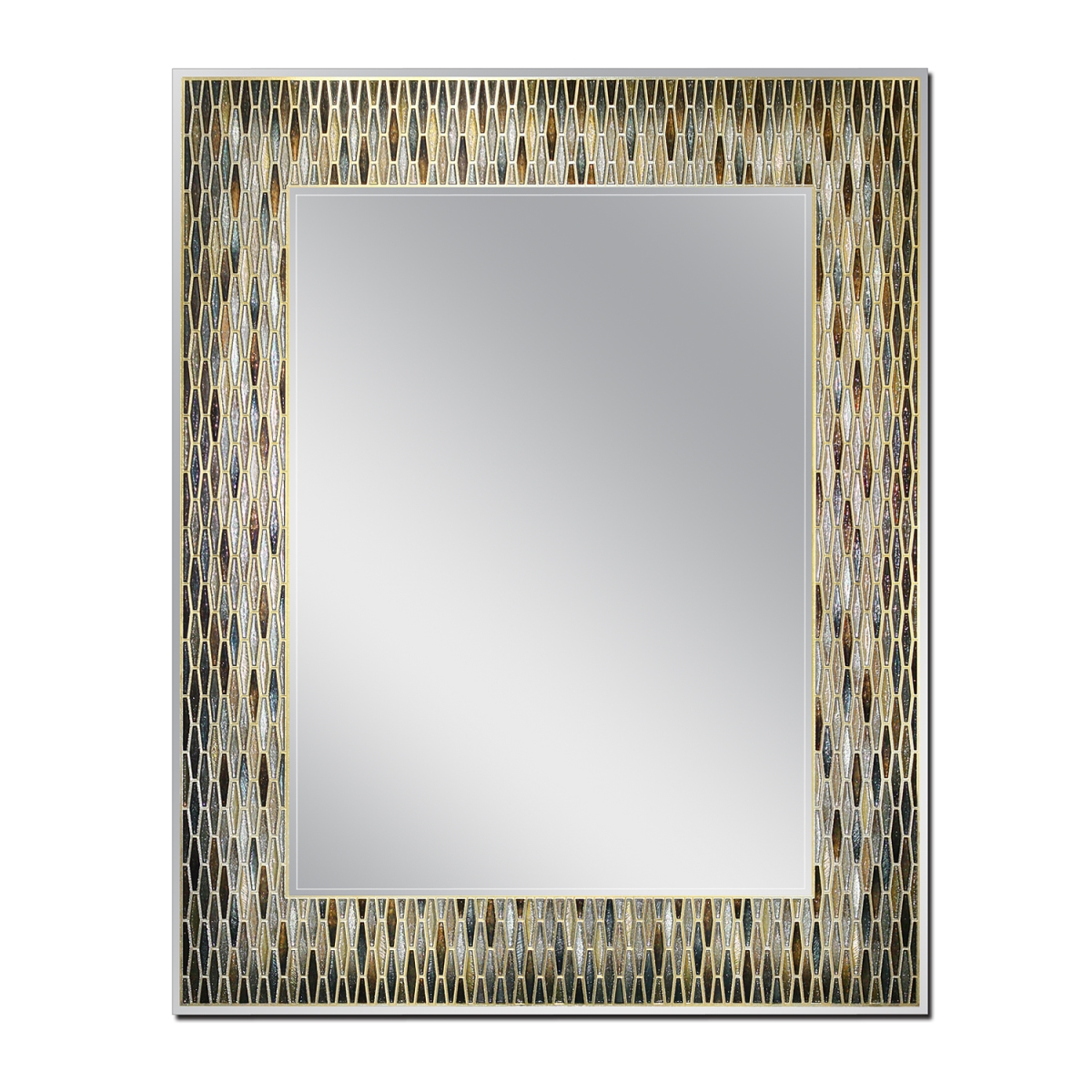 Head West 8254 23.5 X 29.5 In. Terrazzo Single Frameless Wall Mirror