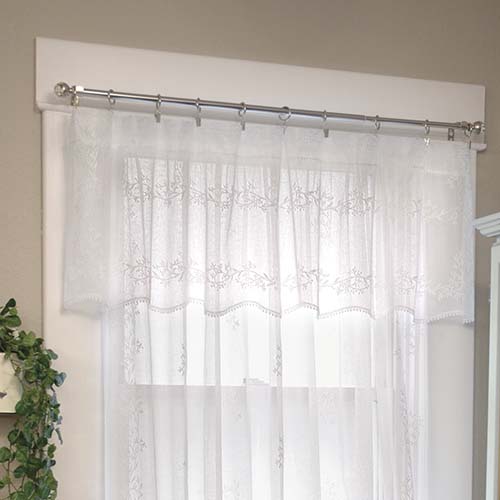 8220x-6016 60 X 16 In. Sheer Divine Valance
