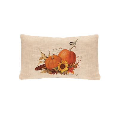 12 X 20 In. Harvest Pumpkin Pillow Cover