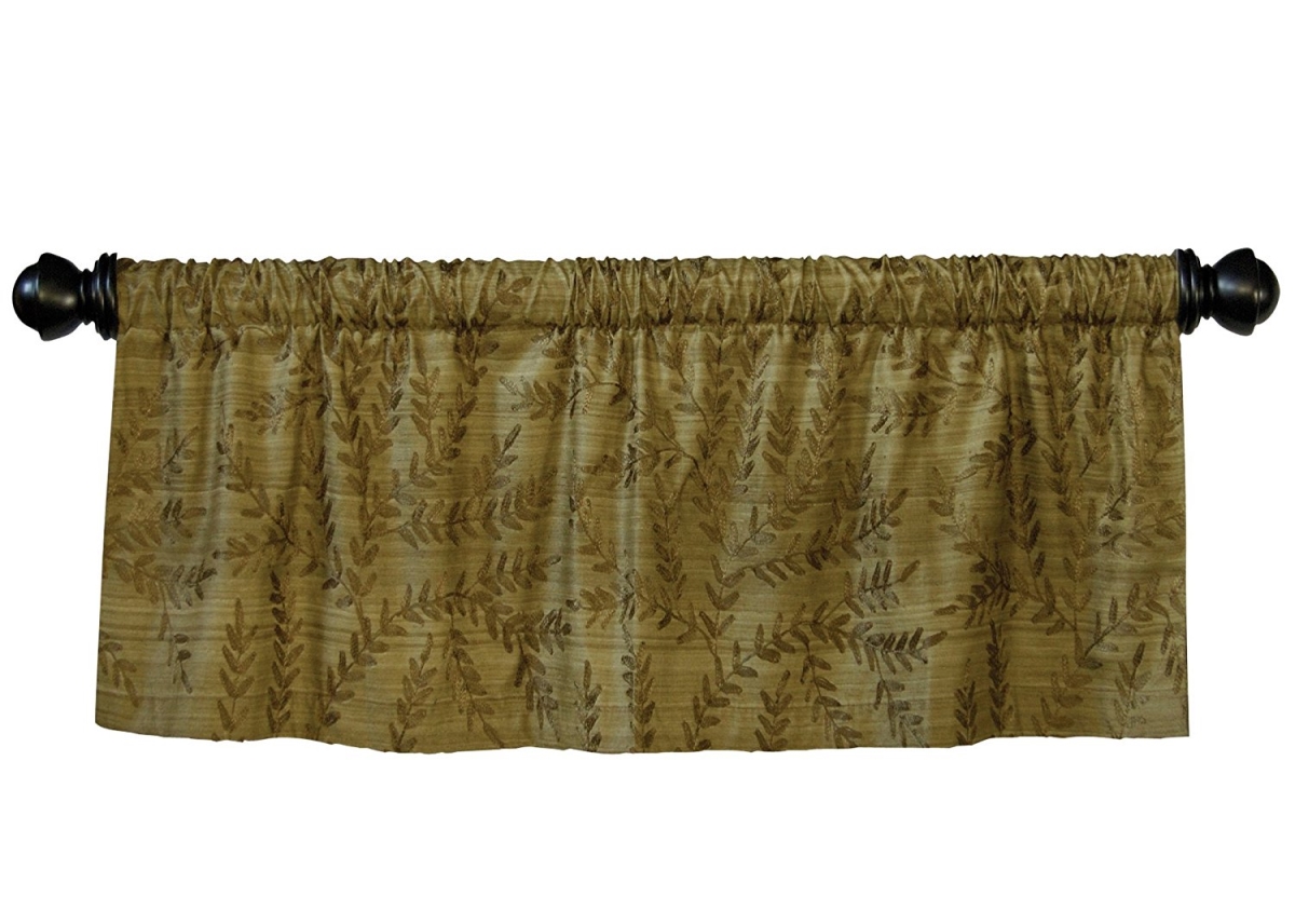 Willow 52 X 16 In. Valance, Olive