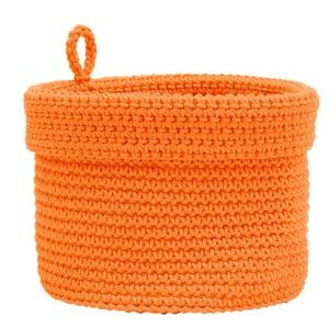 Mc-1035o Mode Crochet 8 X 8 In. Basket With Loop