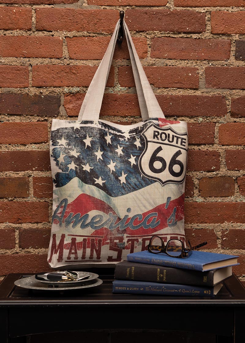 As-too 16 X 17 X 2 In. American Spirit Tote