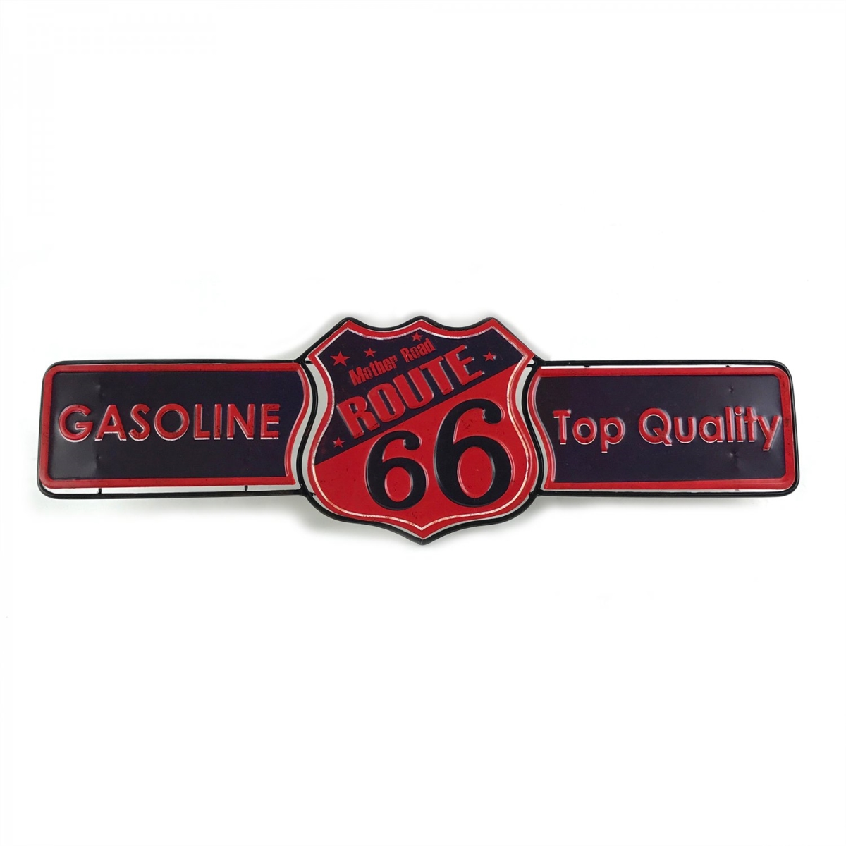 323930 Layered Route 66 Metal Sign