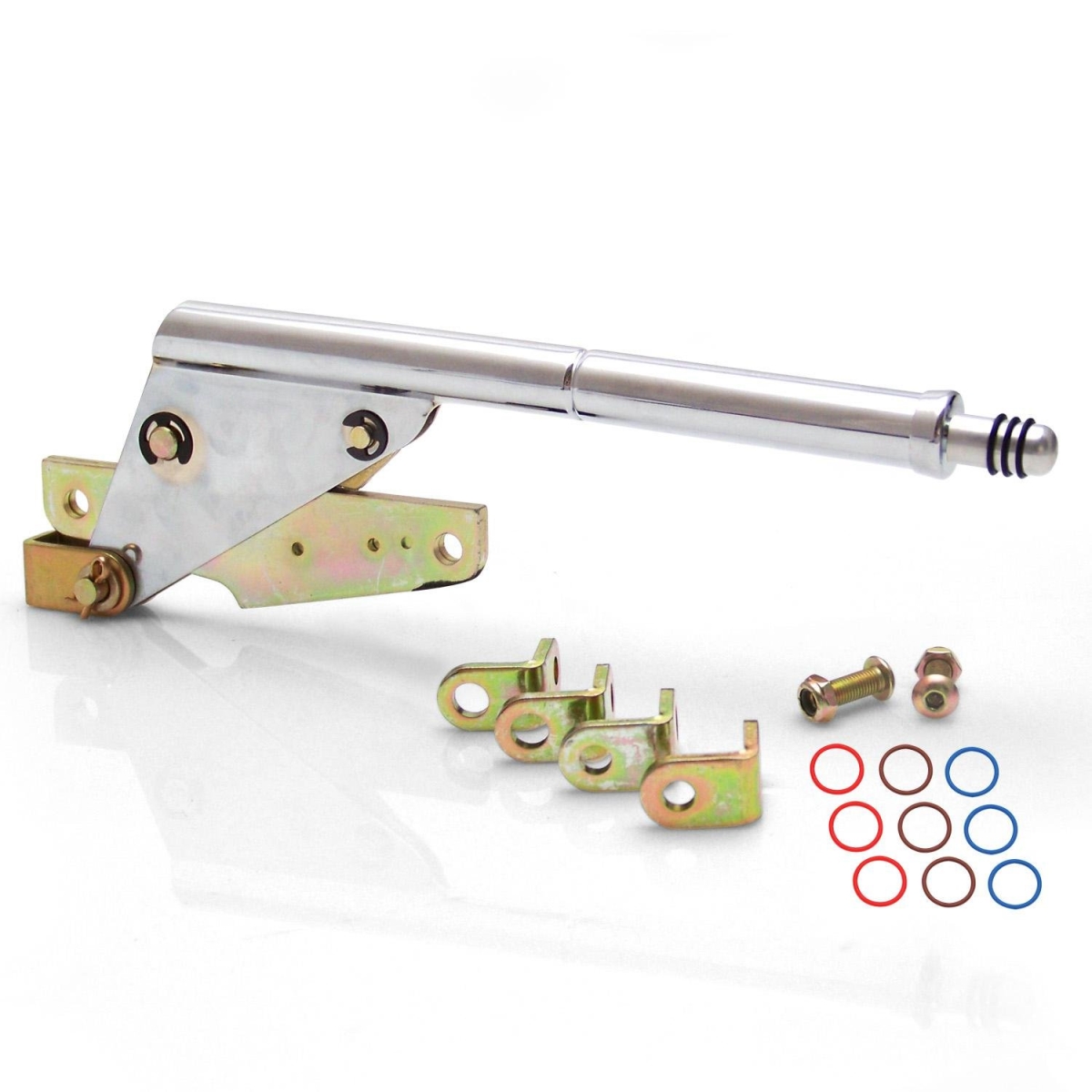 Picture of American Shifter 371989 4L60E Shifter Kit 16 in. E Brake Cable Trim Kit for CF202