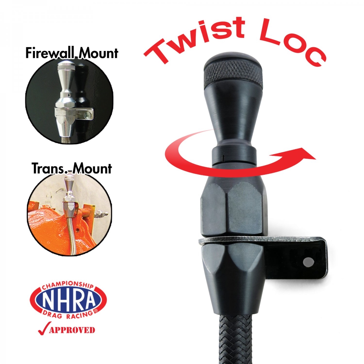 Picture of American Shifter 371920 4L60 Shifter Kit 16 in. E Brake Dipstick for CF1BD