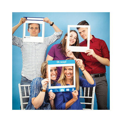 Group Decor Photo Frames, Pack Of 6 - 3 Per Pack