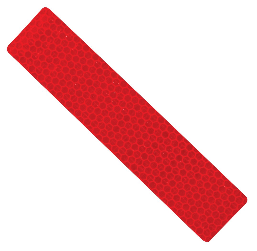 847335 Reflective Safety Tape Red - 6 Piece