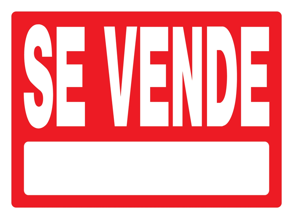 848855 18 X 24 In. Red & White-se Vende For Sale Sign Case - 6 Piece