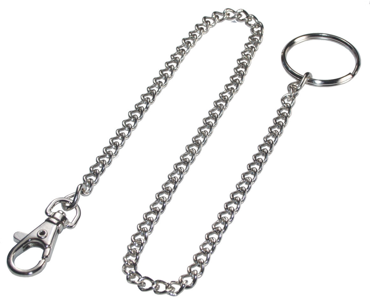 711071 18 In. Stainless Steel Safety Chain - 5 Piece