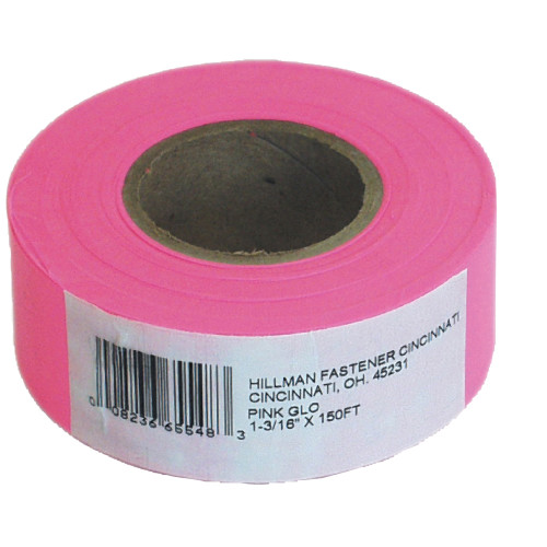 845769 150 Ft. Flagging Tape Pink - 12 Piece