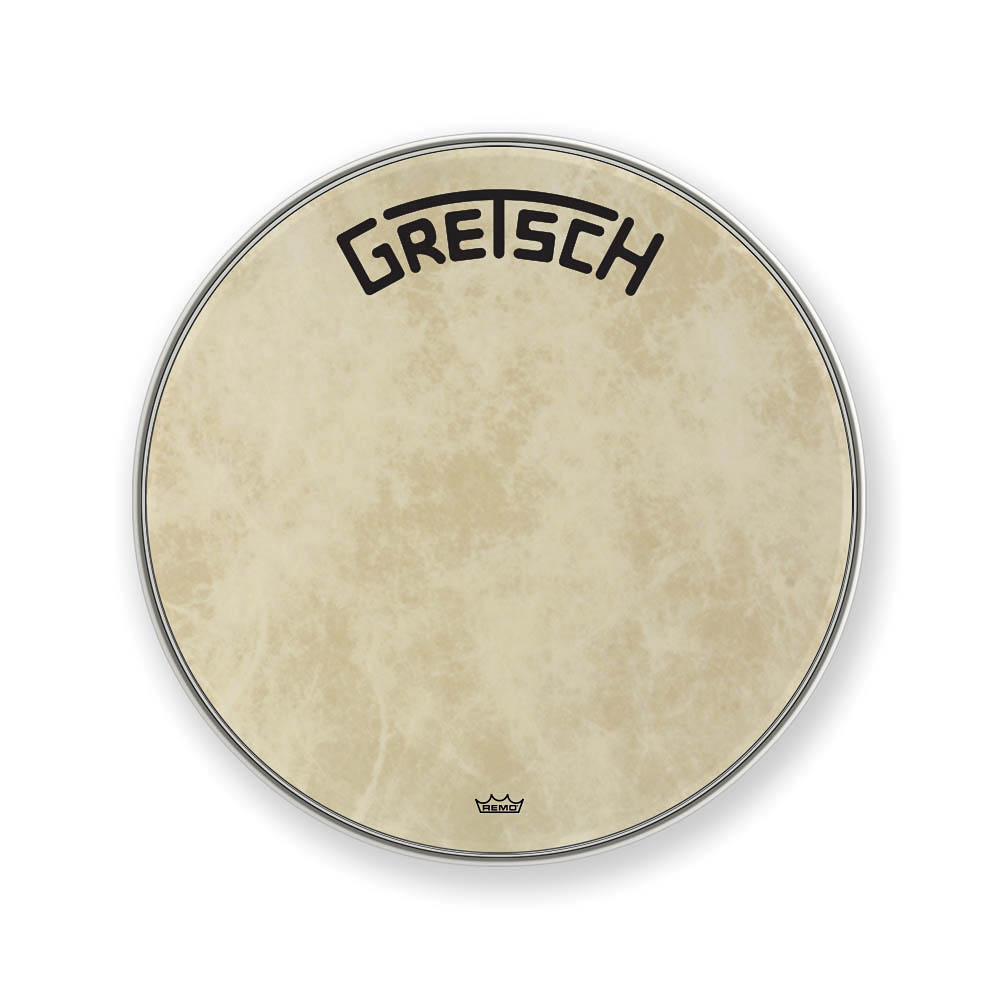 UPC 647139296920 product image for 775463 22 in. Broadkaster Logo Fiberskyn Bass Drum Head | upcitemdb.com