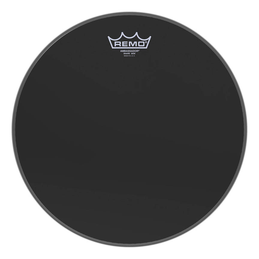 UPC 757242322147 product image for 3701600 13 in. Dia. Low Collar Snare & Ambassador, Ebony Drum Head | upcitemdb.com