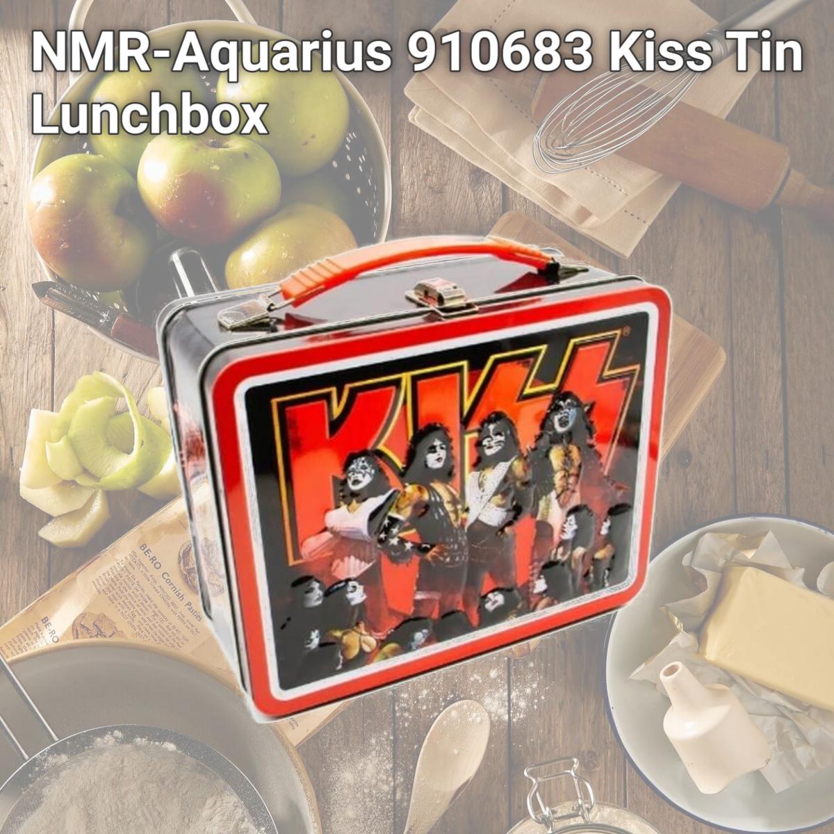 Picture of NMR-Aquarius 910683 Kiss Tin Lunchbox