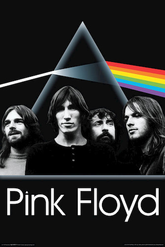 241135 24 X 36 In. Nmr Pink Floyd Dark Side Group Wall Poster