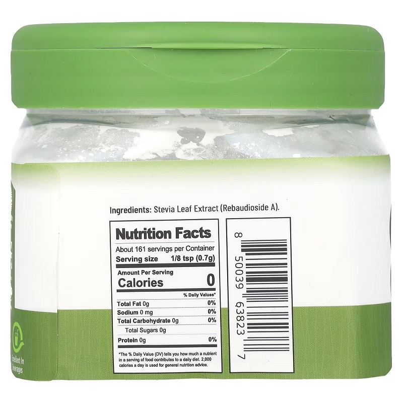 Picture of Health Garden 8237 Health Garden Pure Raw Stevia Sweetener 4 oz (113 g)