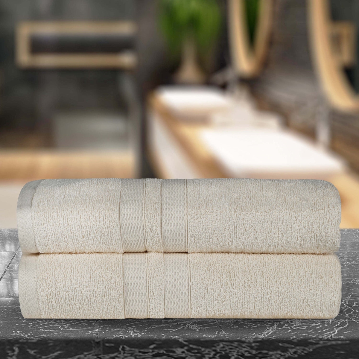 UPC 190052273665 product image for ULTRA BSHEET IV Superior Ultra Soft Cotton Absorbent Solid Assorted 2 Piece Bath | upcitemdb.com