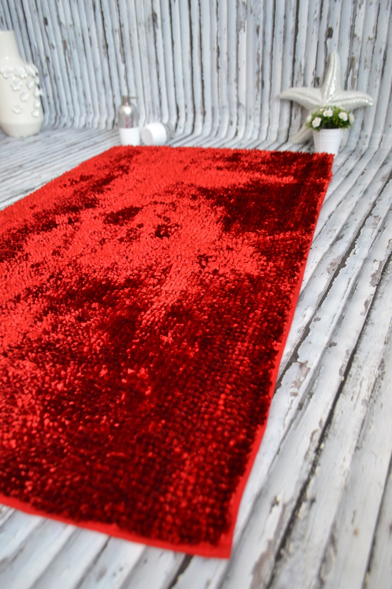 Sln-rd65 4 Ft. X 6.5 Ft. Solino Shaggy Area Rug - Red