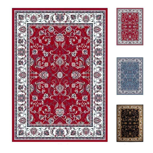 769924369418 3 Ft. 7 In. X 5 Ft. 2 In. Premium Muse Area Rug - Red & Ivory