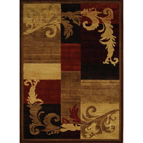 769924409404 19.6 X 31.5 In. Catalina Pierre Area Rug - Brown & Red